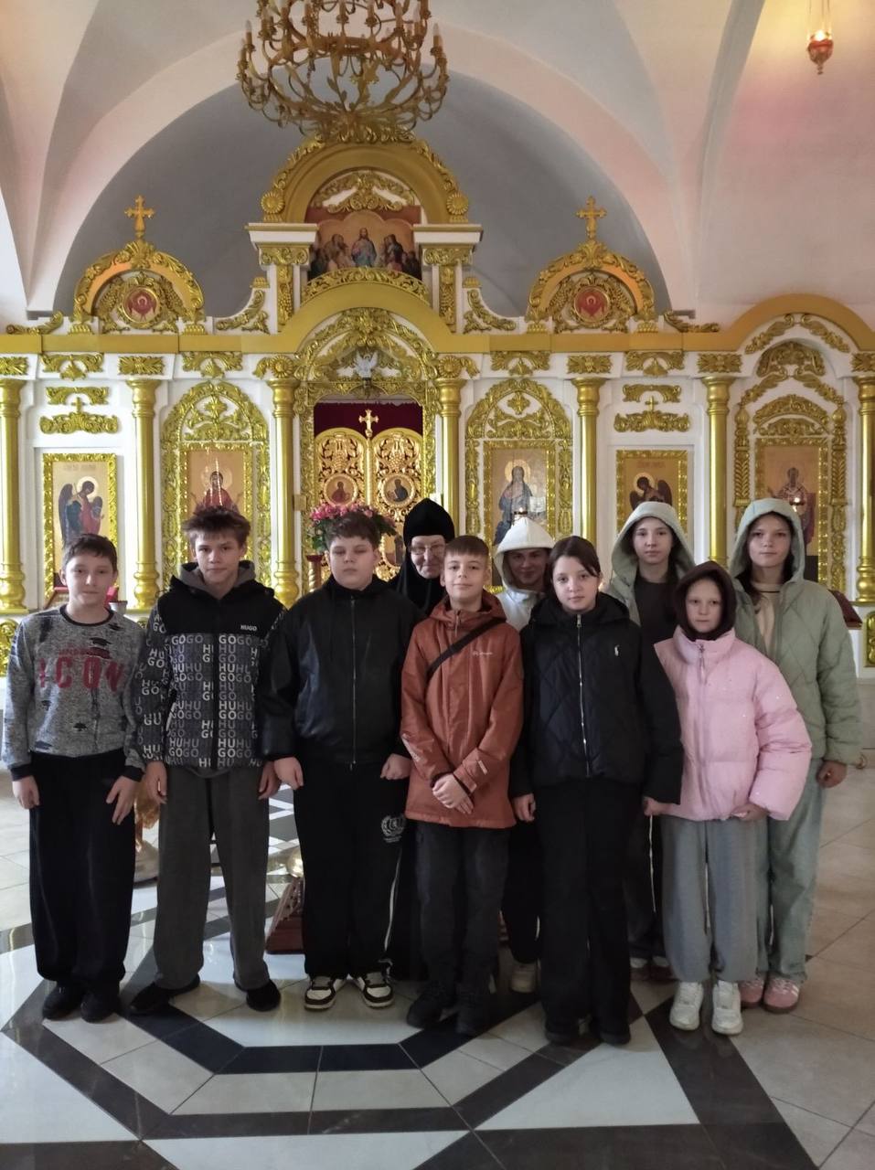 Учащиеся 7 «А» класса посетили Свято-Михайловский собор.